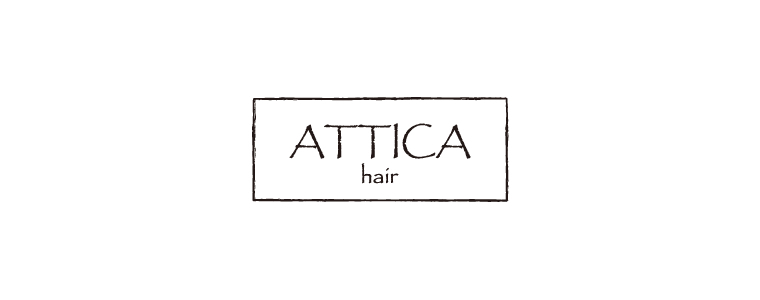 Attica hair (logo of hair salon)